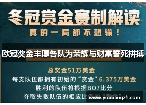 欧冠奖金丰厚各队为荣耀与财富誓死拼搏 欧冠奖金丰厚各队为荣耀与财富誓死拼搏